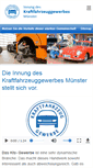 Mobile Screenshot of kfz-innung-muenster.de